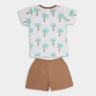 Infant Boys' 100% Cotton Baba Suit, गहरा पीला, small image number null