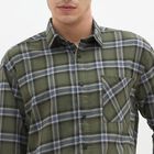 Men's 100% Cotton Casual Shirt, ओलिव, small image number null