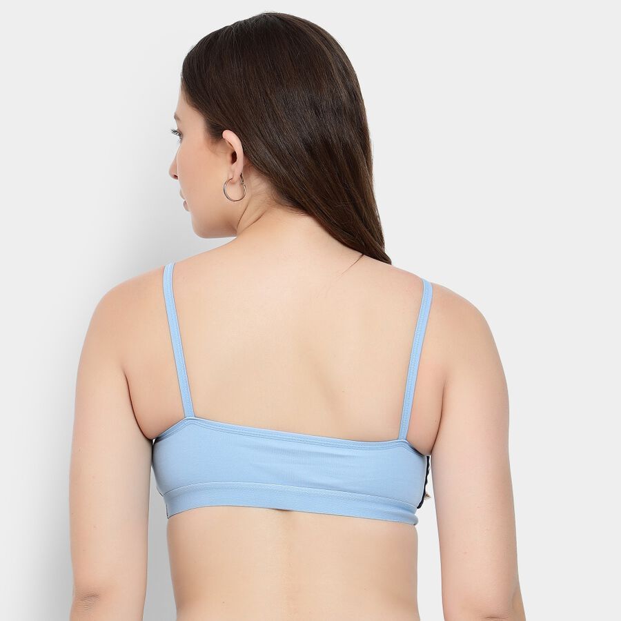 Ladies' Non-Padded Bra, Mid Blue, large image number null