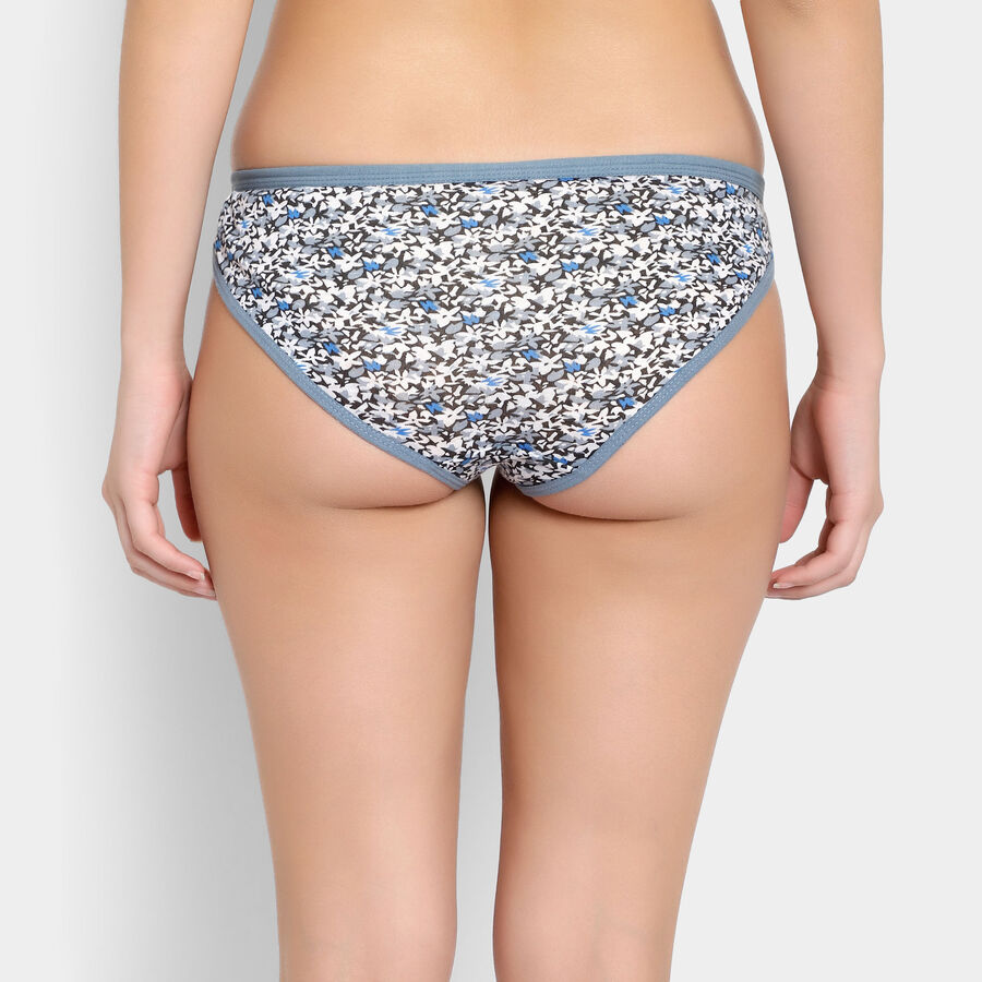Cotton Printed Panty, Light Blue, large image number null