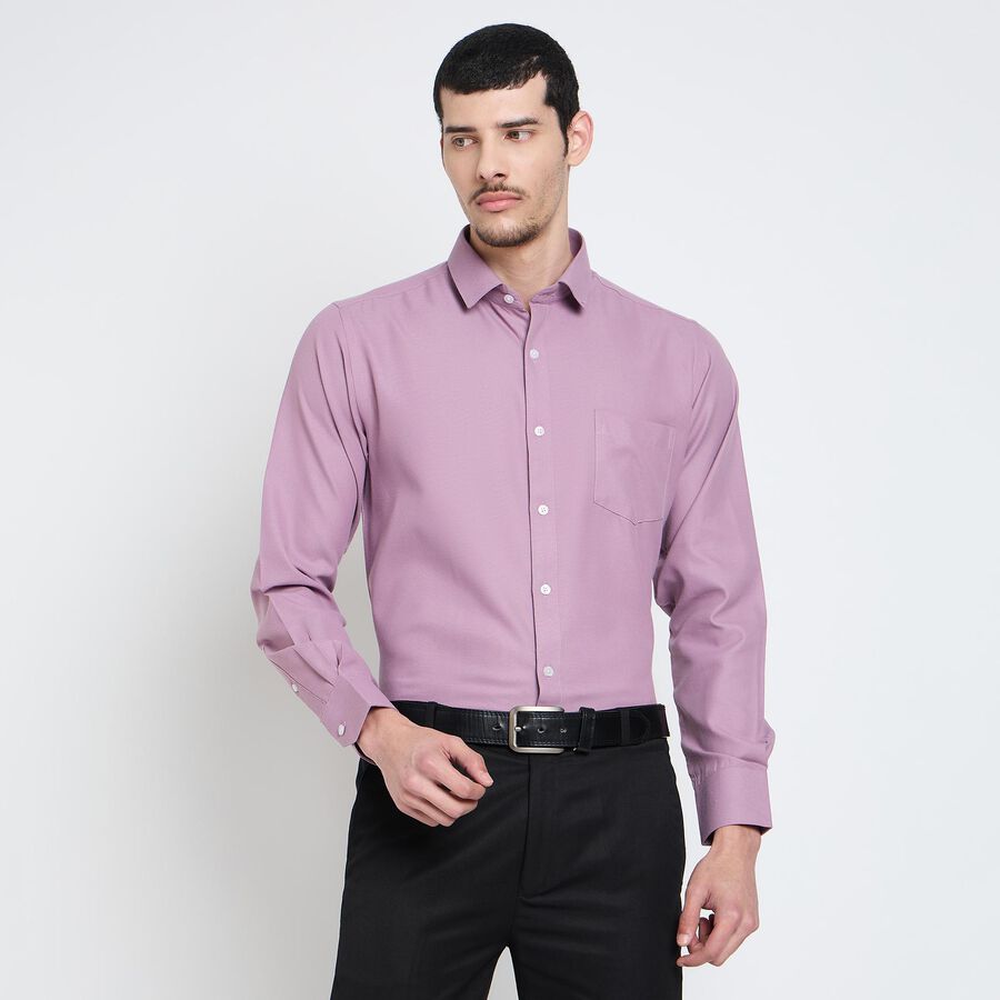 Men's Formal Shirt , Purple, large image number null