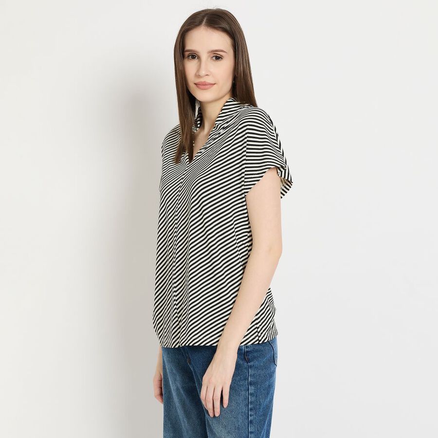 Ladies' Top, Black, large image number null