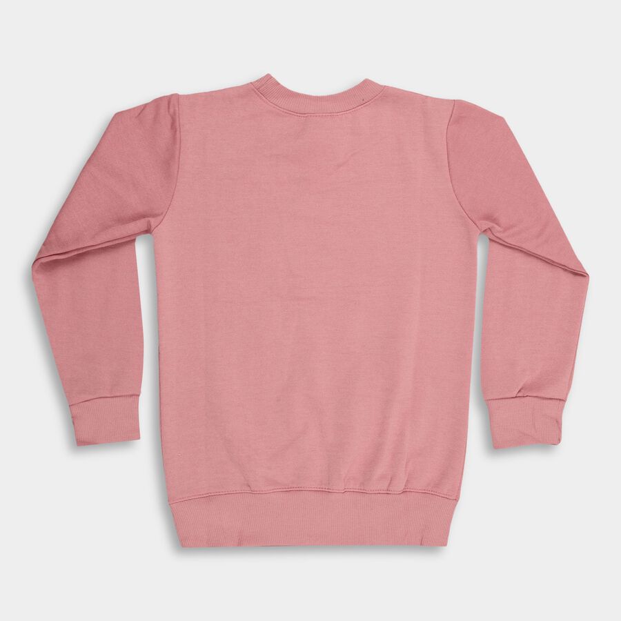 Boys' Sweatshirt, गुलाबी, large image number null