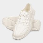 Men's Bright Snow White Lace-Up Casual Sneakers, White, small image number null