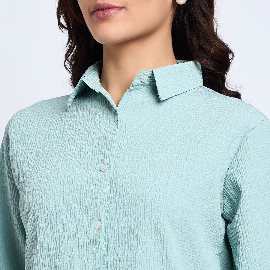 Ladies' Shirt, हल्का हरा, large image number null