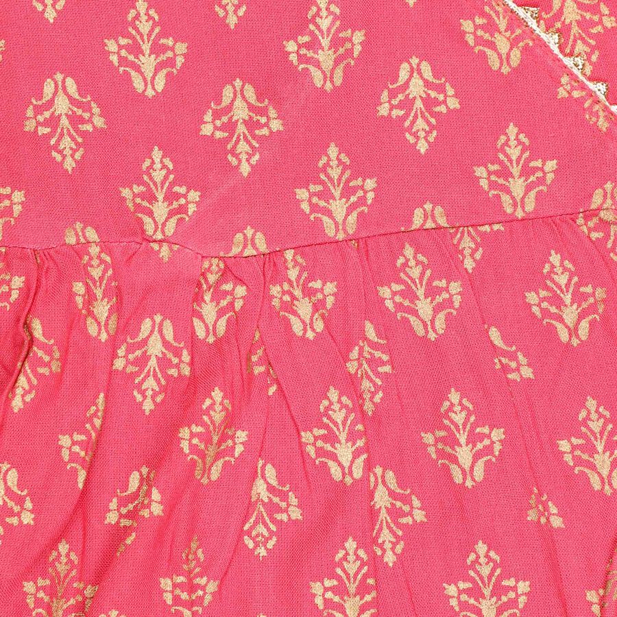 Printed Fusion Clothing Set, Pink, large image number null