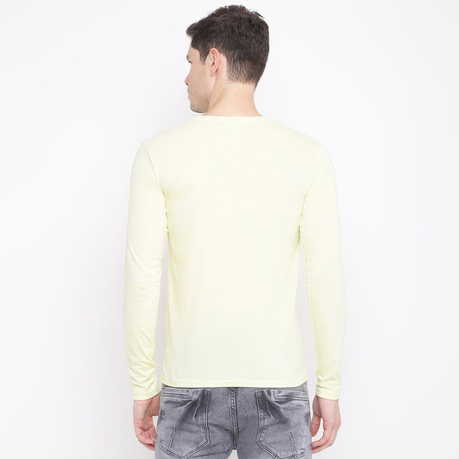 Full Sleeve T-Shirt, Yellow, large image number null