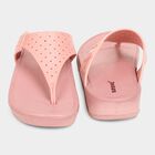 Womens Moulded Sliders, गुलाबी, small image number null