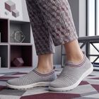 Women's Grey Slip-On Casual Shoes, Grey, small