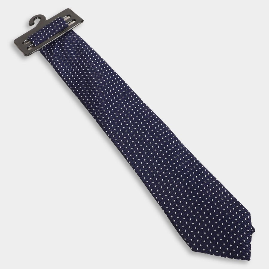 Men's Tie, Navy Blue, large image number null
