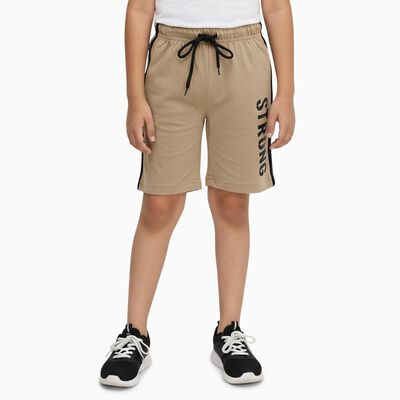 Boys' Cotton Blend Bermuda Shorts
