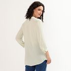 Women's Light Sage Green Mandarin Collar Solid Kurti, हल्का हरा, small