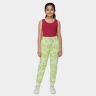 Girls' Pyjama, हल्का हरा, small