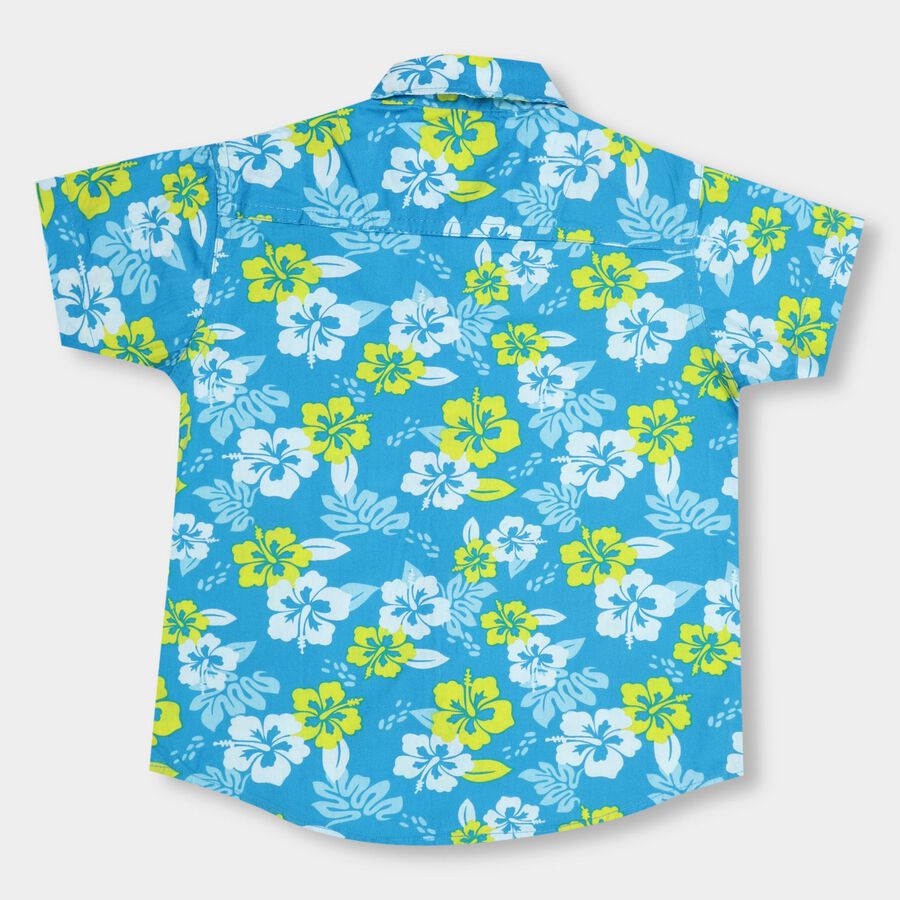 Boys' 100% Cotton Casual Shirt , Royal Blue, large image number null