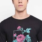 Round Neck T-Shirt, Black, small image number null