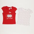 Infants' 100% Cotton T-Shirt, Red, small image number null