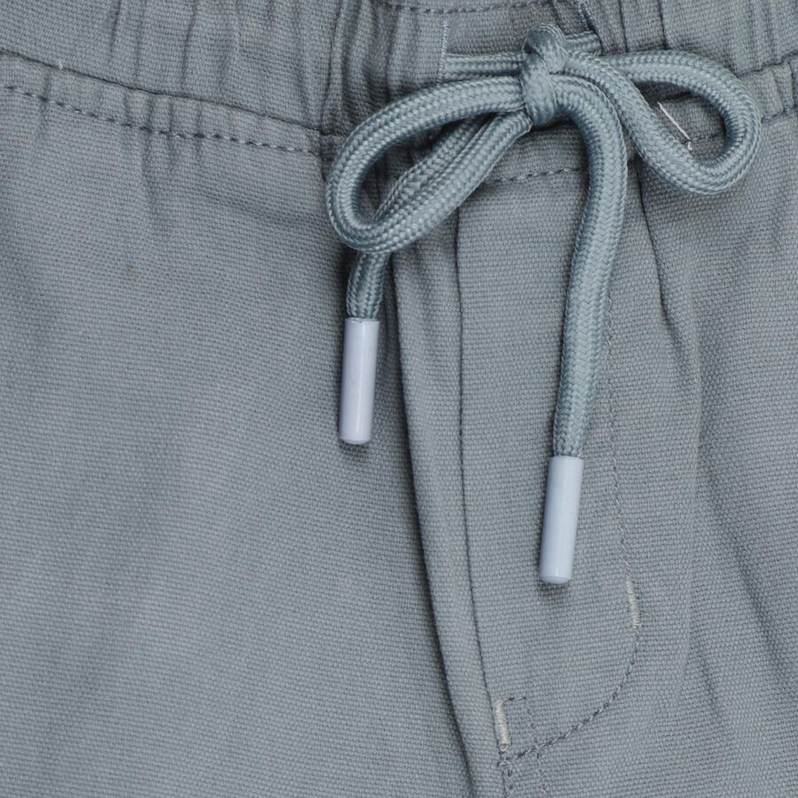 Boys' 100% Cotton Trousers, हल्का नीला, large image number null