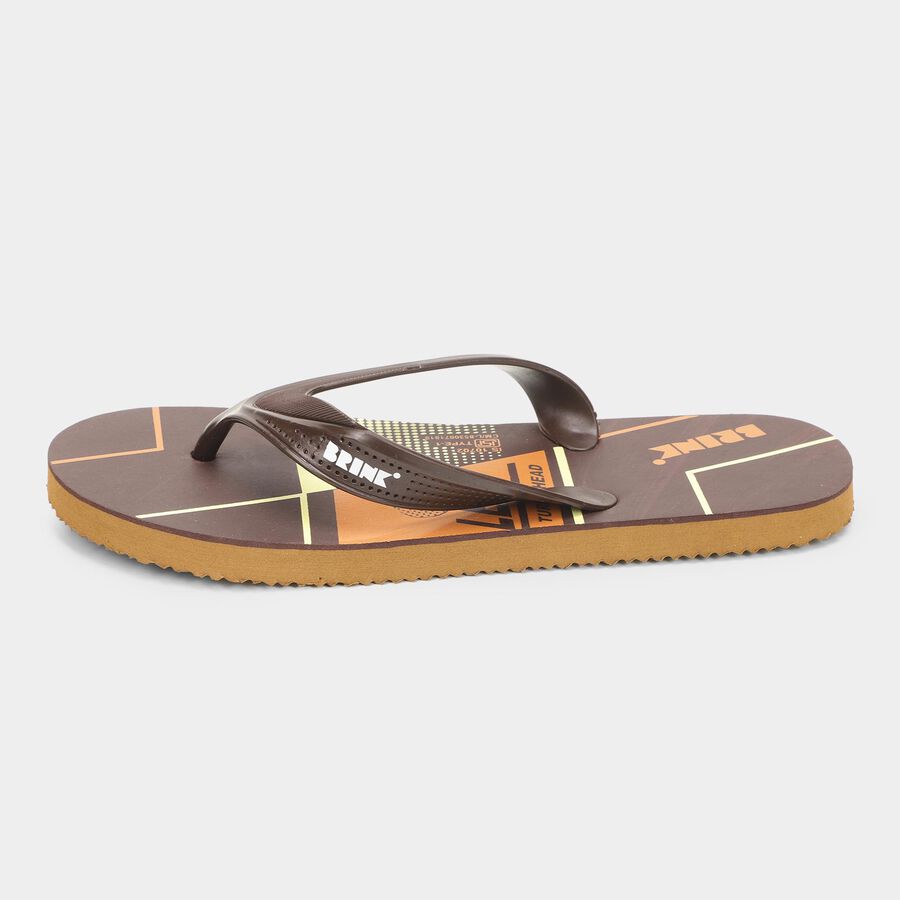 Men's Slipper, भूरा, large image number null