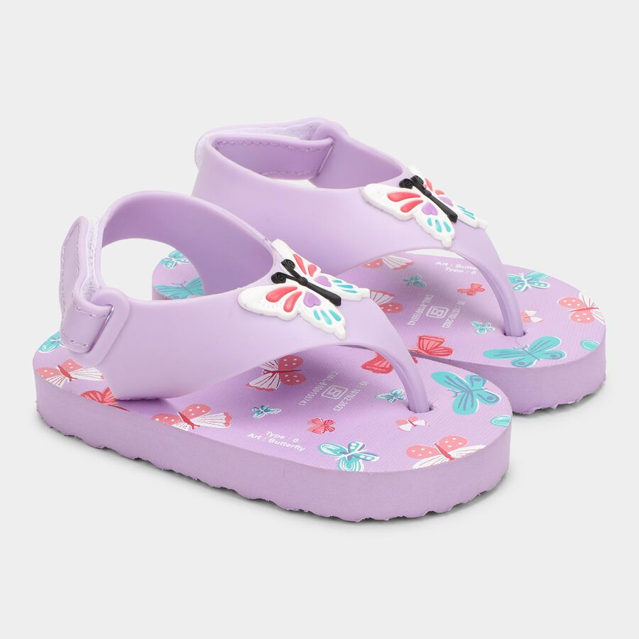 Girls' Slipper, Lilac, large image number null