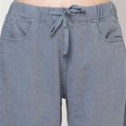 High Rise Jogger Jeans, Light Grey, small image number null