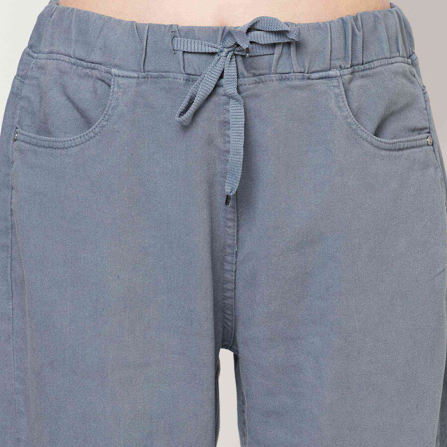 High Rise Jogger Jeans, Light Grey, large image number null
