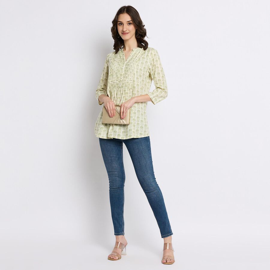 Ladies' Kurta , Light Green, large image number null