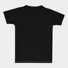 Boys Cut & Sew T-Shirt, काला, small image number null