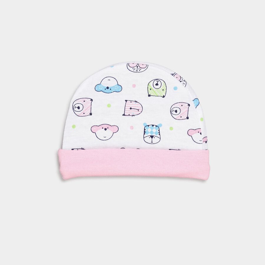 Infants Cotton Printed Baby Gift Set, White, large image number null