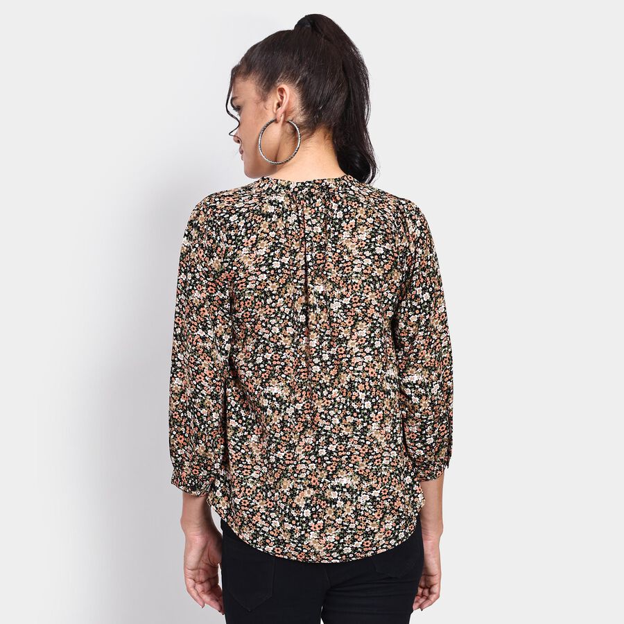 Ladies' Top , काला, large image number null