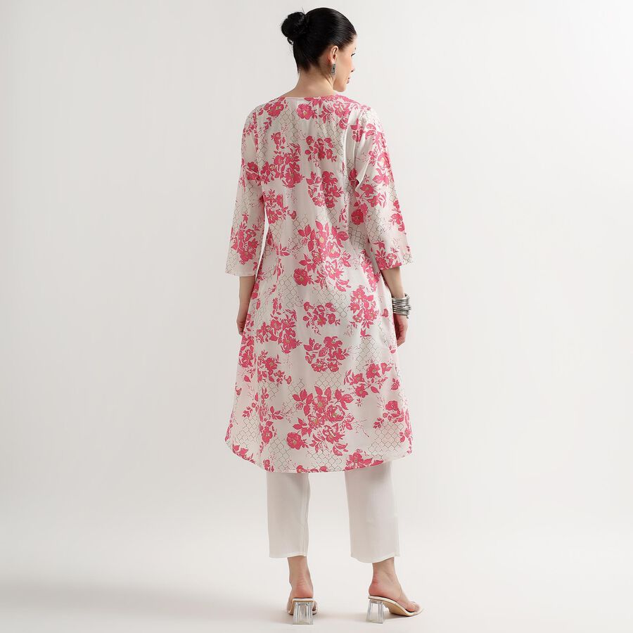 Ladies' Ethnic Set, Off White, large