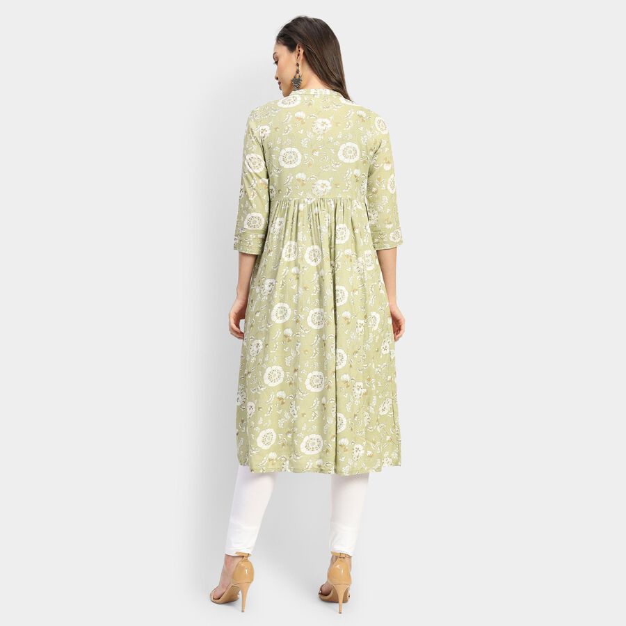 Ladies' Kurta, Olive, large image number null