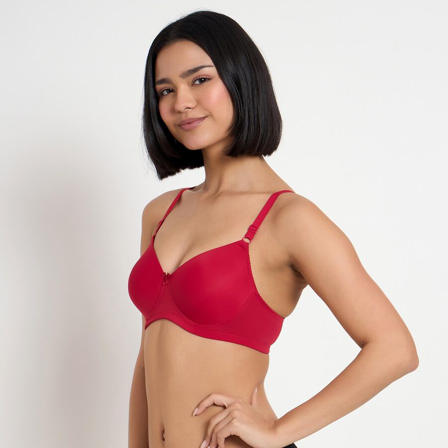 Ladies' Bra, Red, large image number null