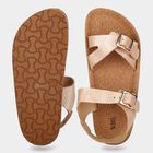 Girls' Sandal, गोल्डन, small