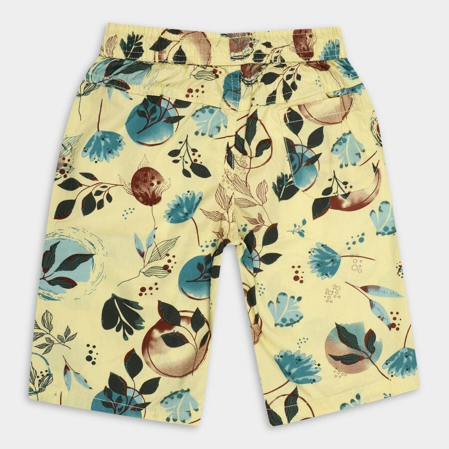 Boys' 100% Cotton Jamaicans, Yellow, large image number null