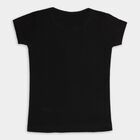 Girls' T-Shirt , Black, small image number null