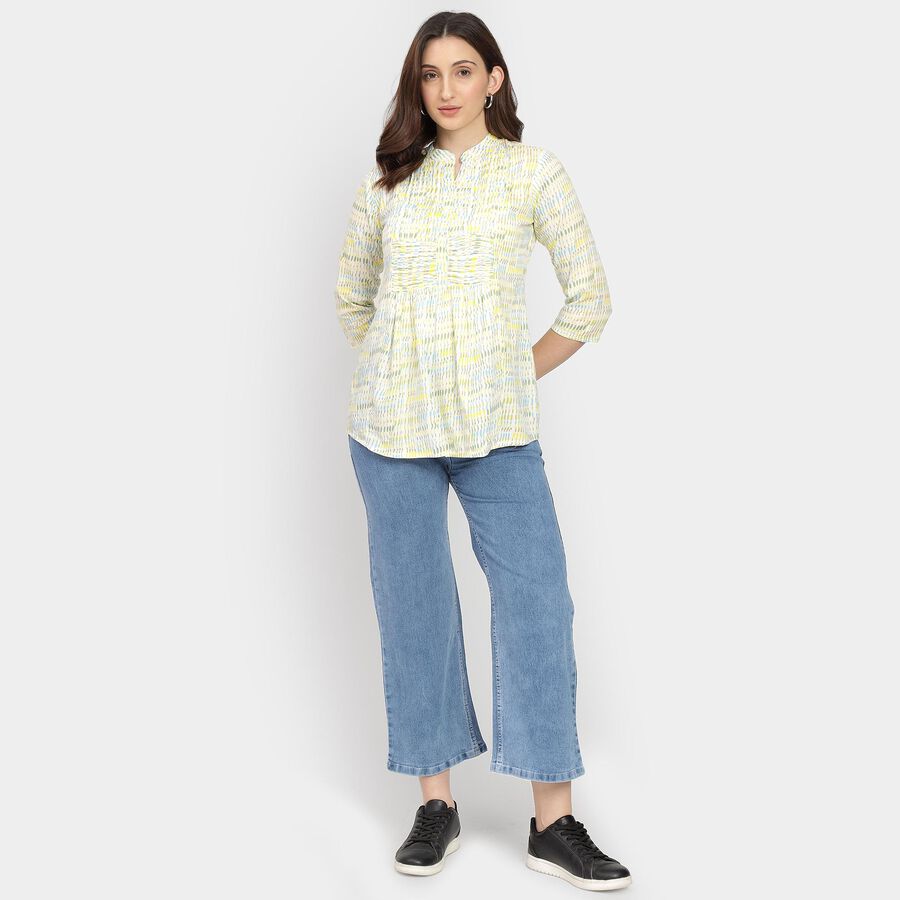 Ladies' Kurta, Light Green, large image number null