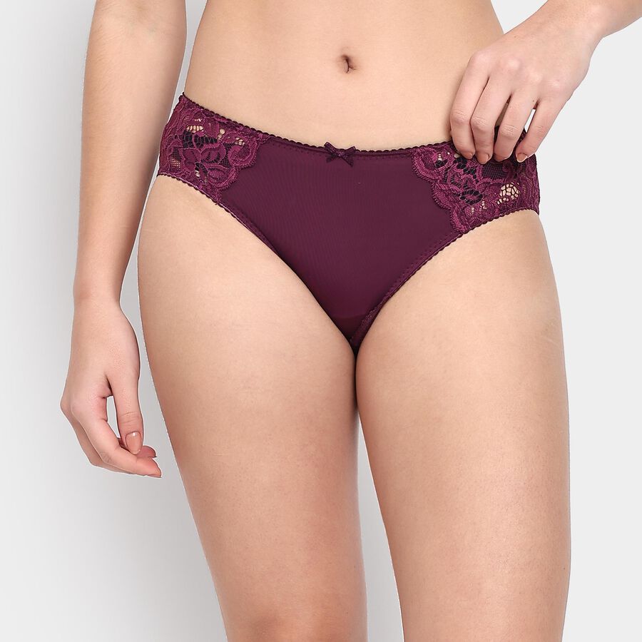 Ladies' Panty , Wine, large