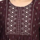 Ladies' Kurti , वाइन, small image number null