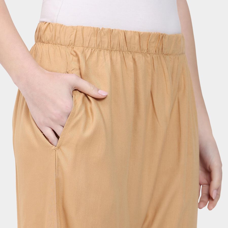 Ladies' Palazzos, गहरा पीला, large image number null