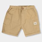 Infants' 100% Cotton Half Pant , Beige, small