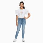 Girls' T-Shirt, White, small image number null