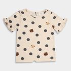 Infants' 100% Cotton T-Shirt , Off White, small image number null