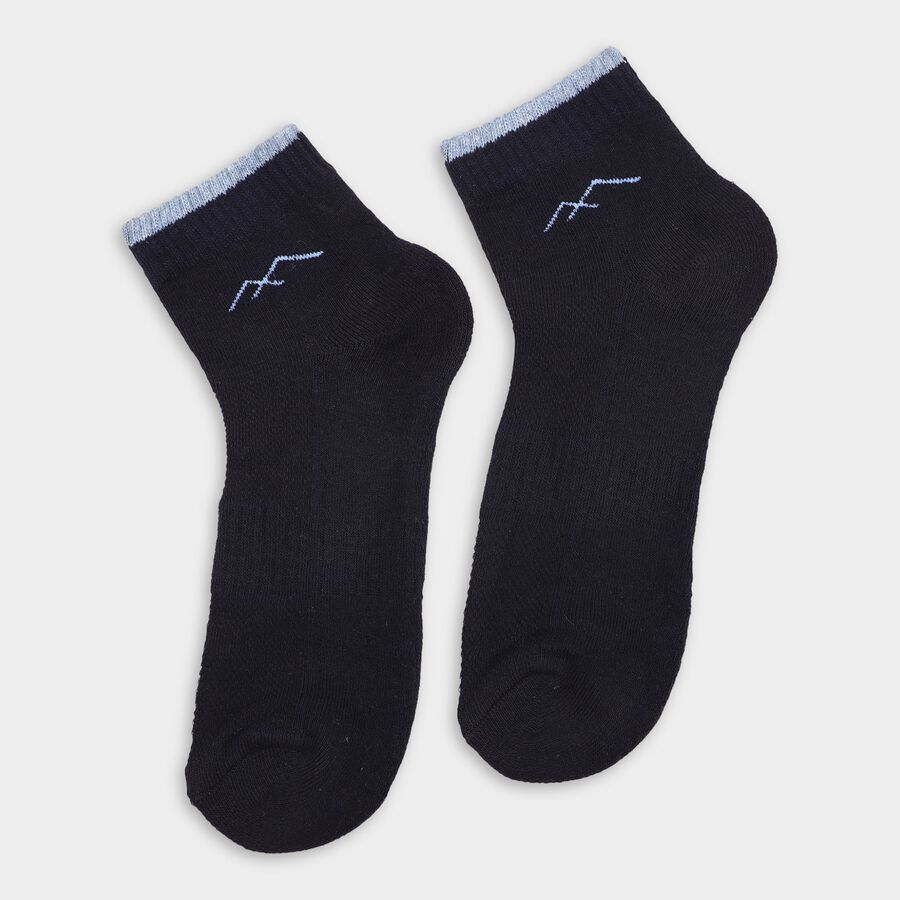 Men's Socks (Pack of 3), नेवी ब्लू, large image number null