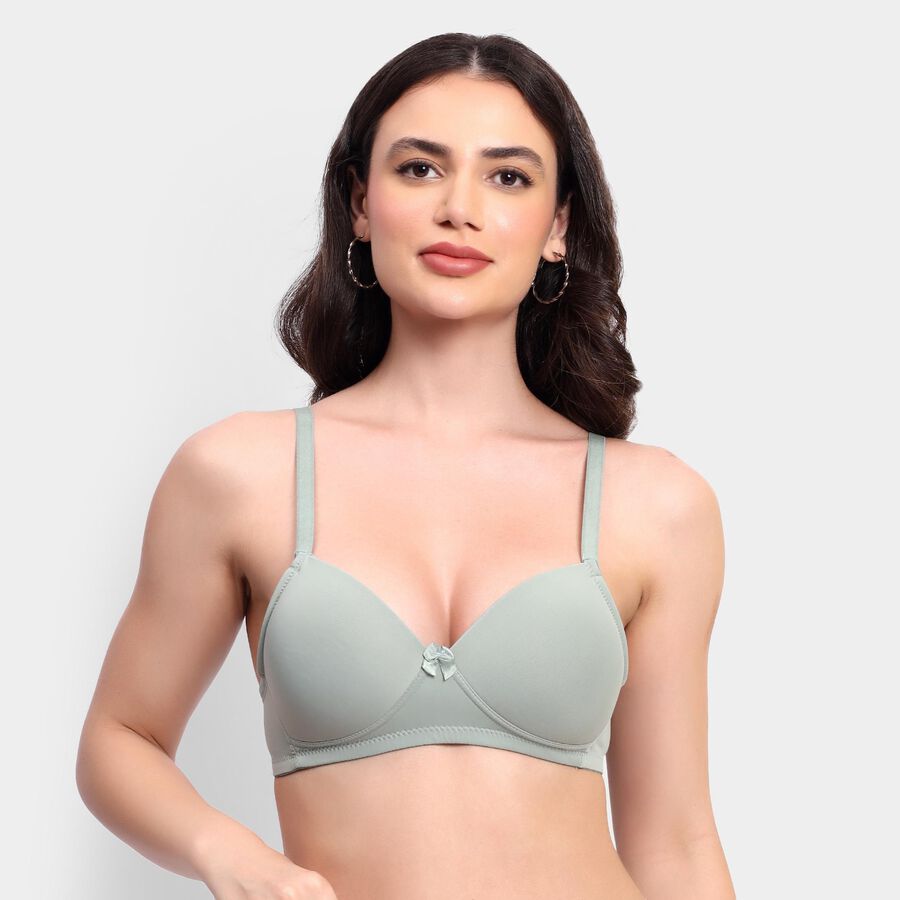 Ladies' Bra, हल्का हरा, large image number null