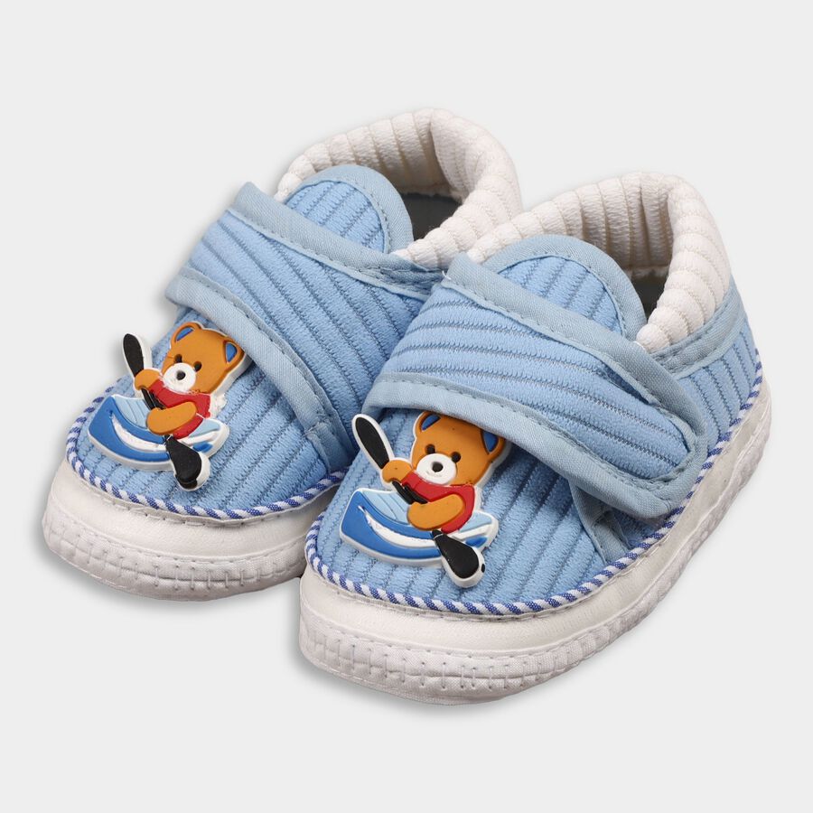 Infant's Bootie, Light Blue, large image number null