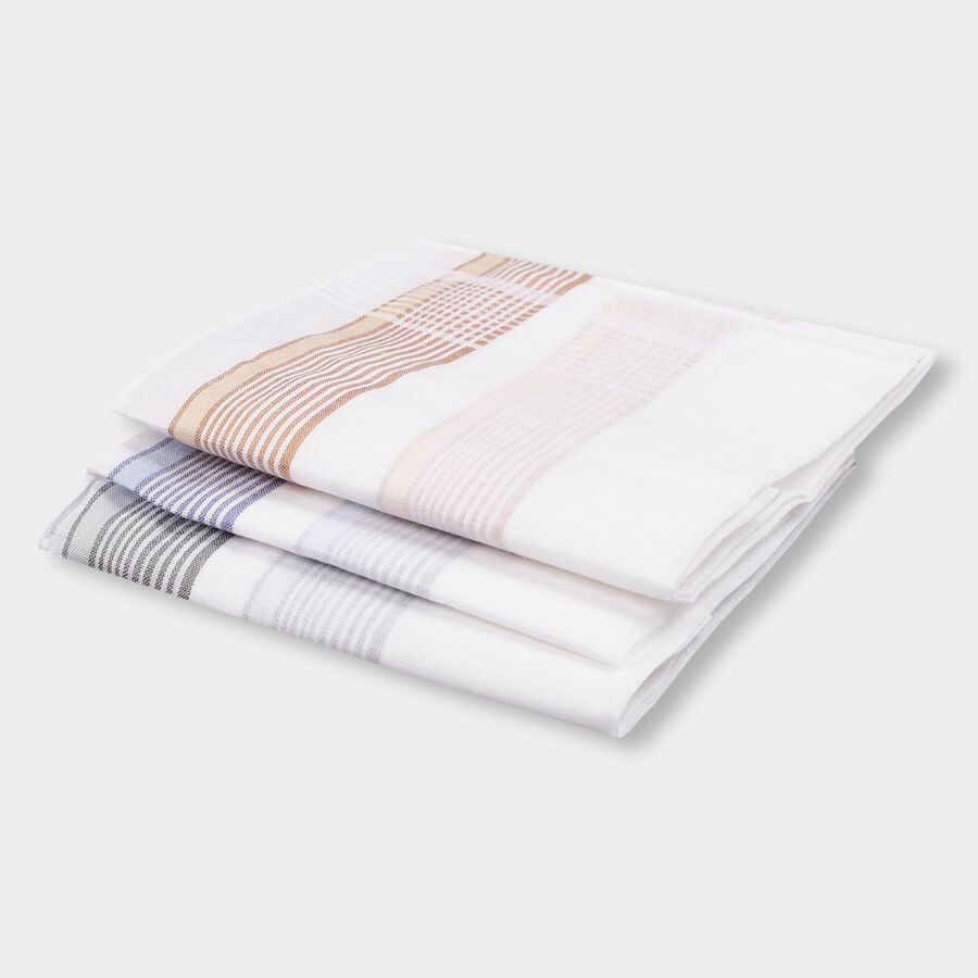 Men's Hanky, White, large image number null