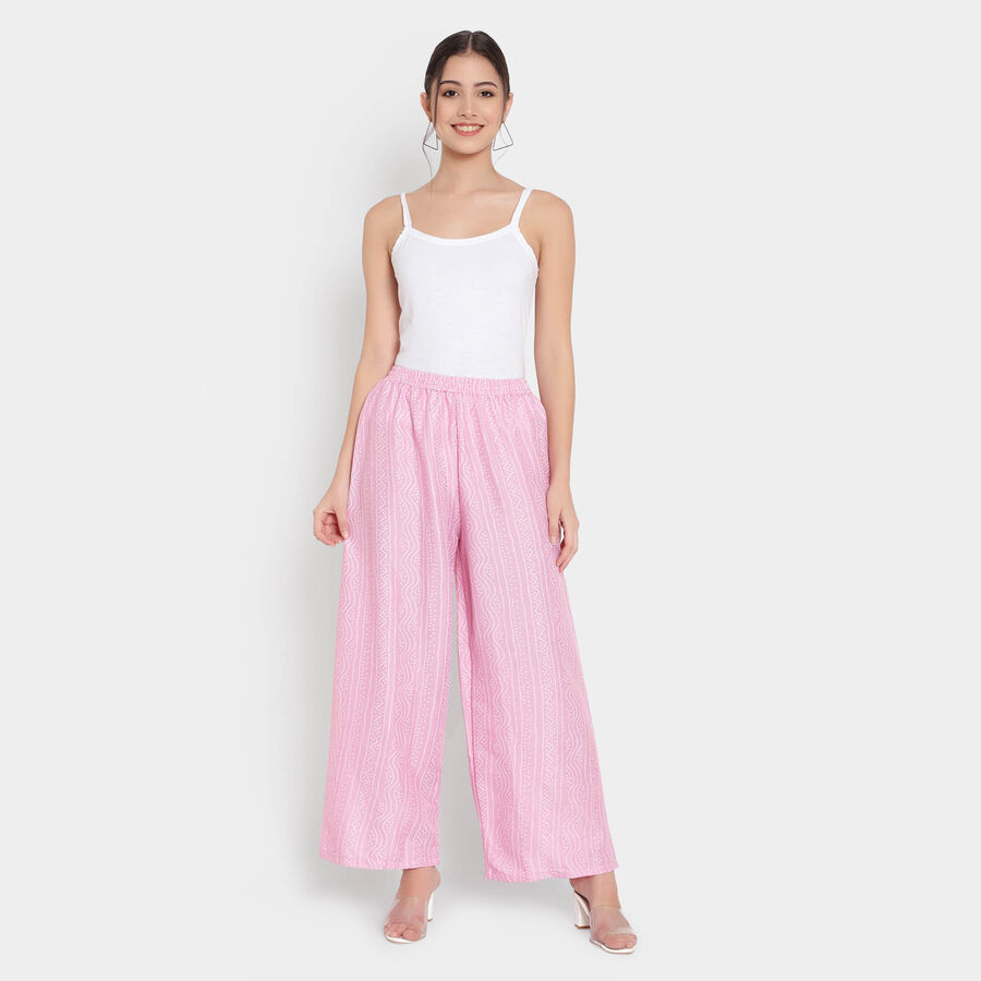 Printed Palazzo, Light Pink, large image number null