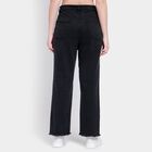 Ladies' 100% Cotton Jeans , Black, small image number null