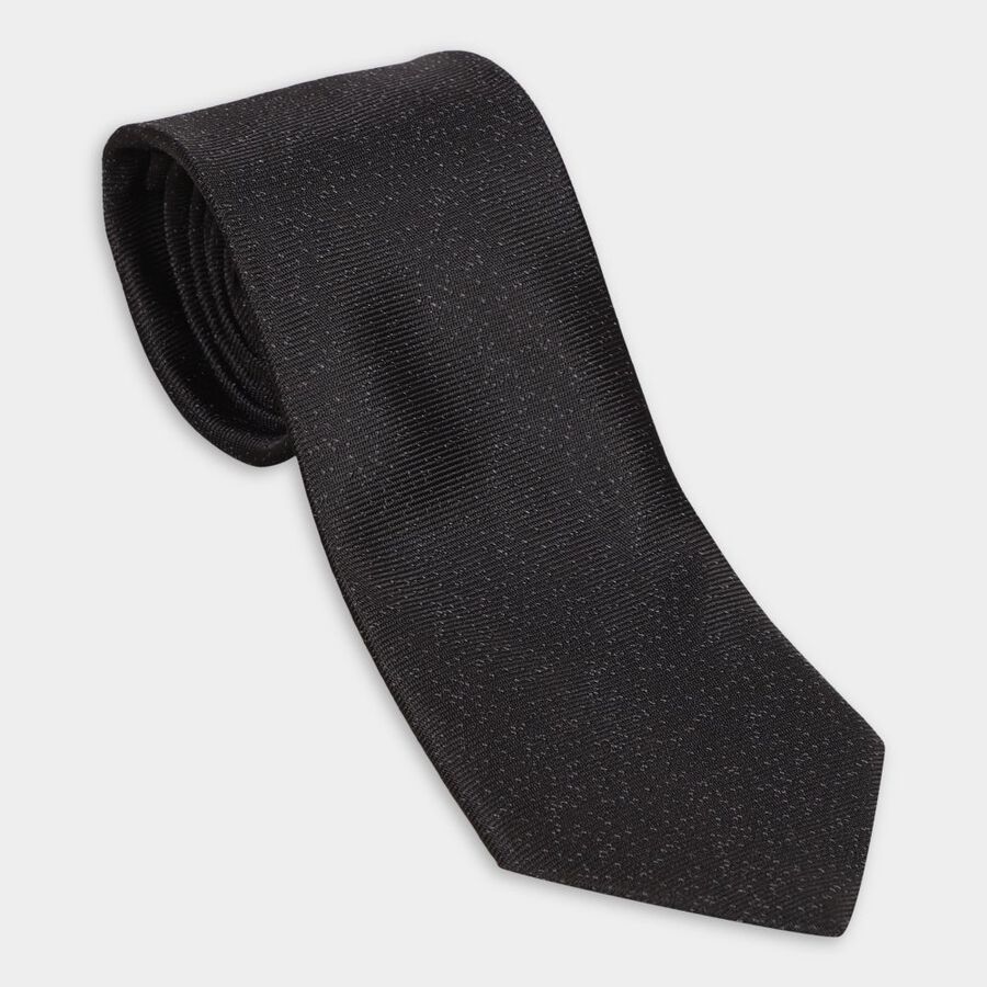 Men's Tie, काला, large image number null