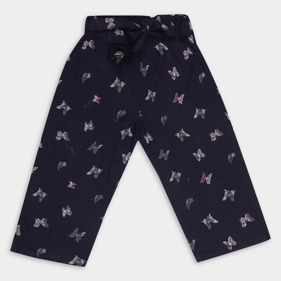 Girls' Capris, Navy Blue, large image number null